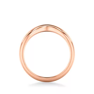 Domo Contoured Wedding Band