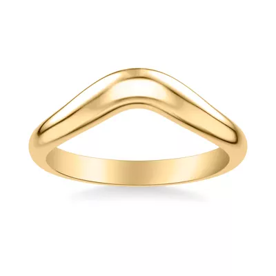 Domo Contoured Wedding Band