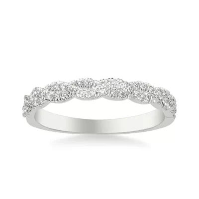 Kayleigh Pavé Diamond Twist Band