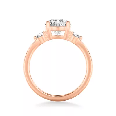 Brigitte Three-Stone Lab Diamond Engagement Ring (0.25 ct. tw.)