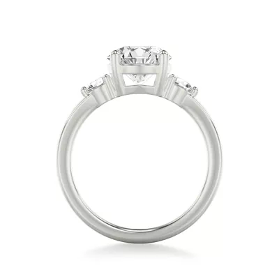 Brigitte Three-Stone Lab Diamond Engagement Ring (0.25 ct. tw.)