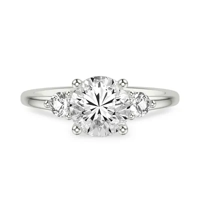 Brigitte Three-Stone Lab Diamond Engagement Ring (0.25 ct. tw.)