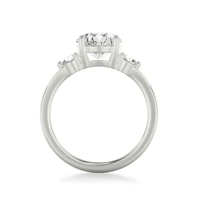 Brigitte Three-Stone Lab Diamond Engagement Ring (0.25 ct. tw.)