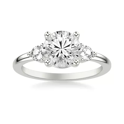 Brigitte Three-Stone Engagement Ring (0.25 ct. tw.)