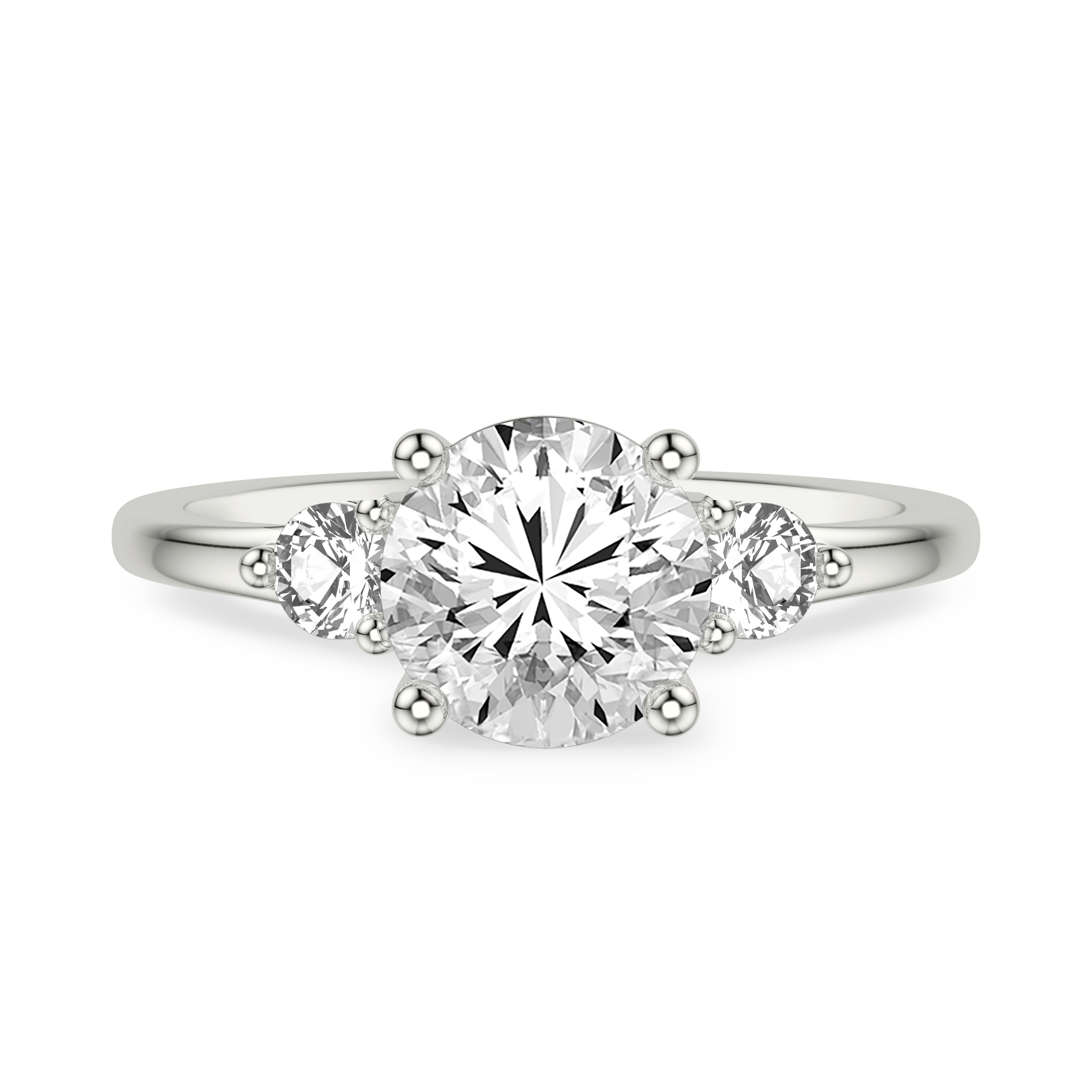 Brigitte Three-Stone Engagement Ring (0.25 ct. tw.)