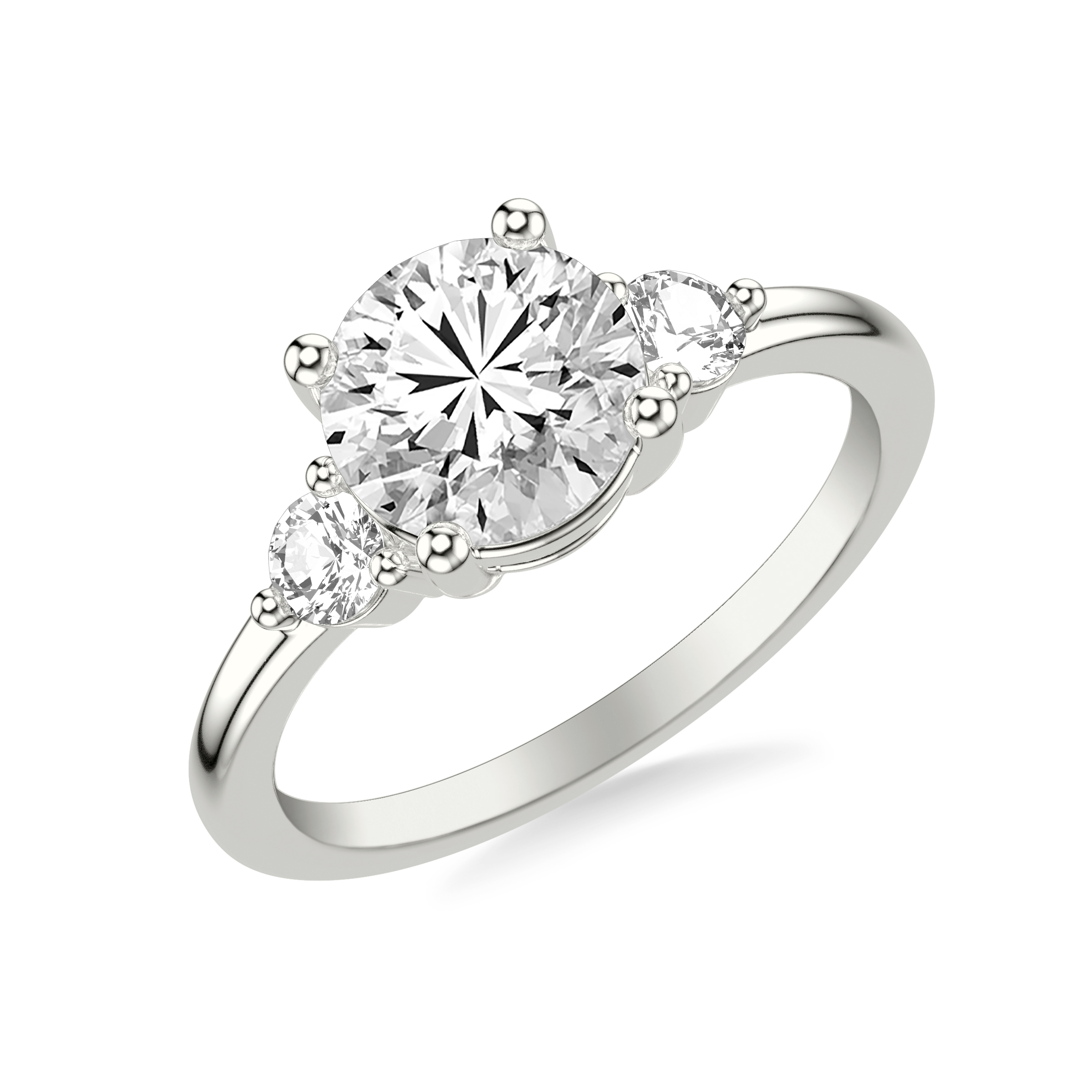 Brigitte Three-Stone Engagement Ring (0.25 ct. tw.)