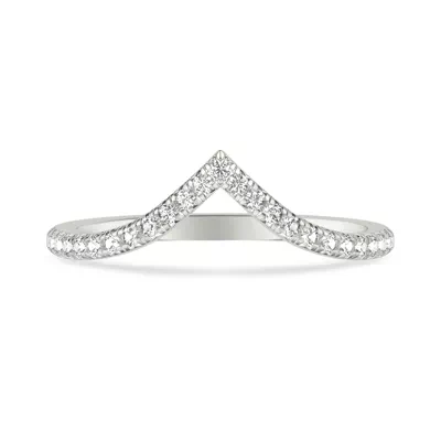 Brigitte Lab Diamond Pavé Chevron Band