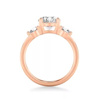 Brigitte Three-Stone Lab Diamond Engagement Ring (0.50 ct. tw.)