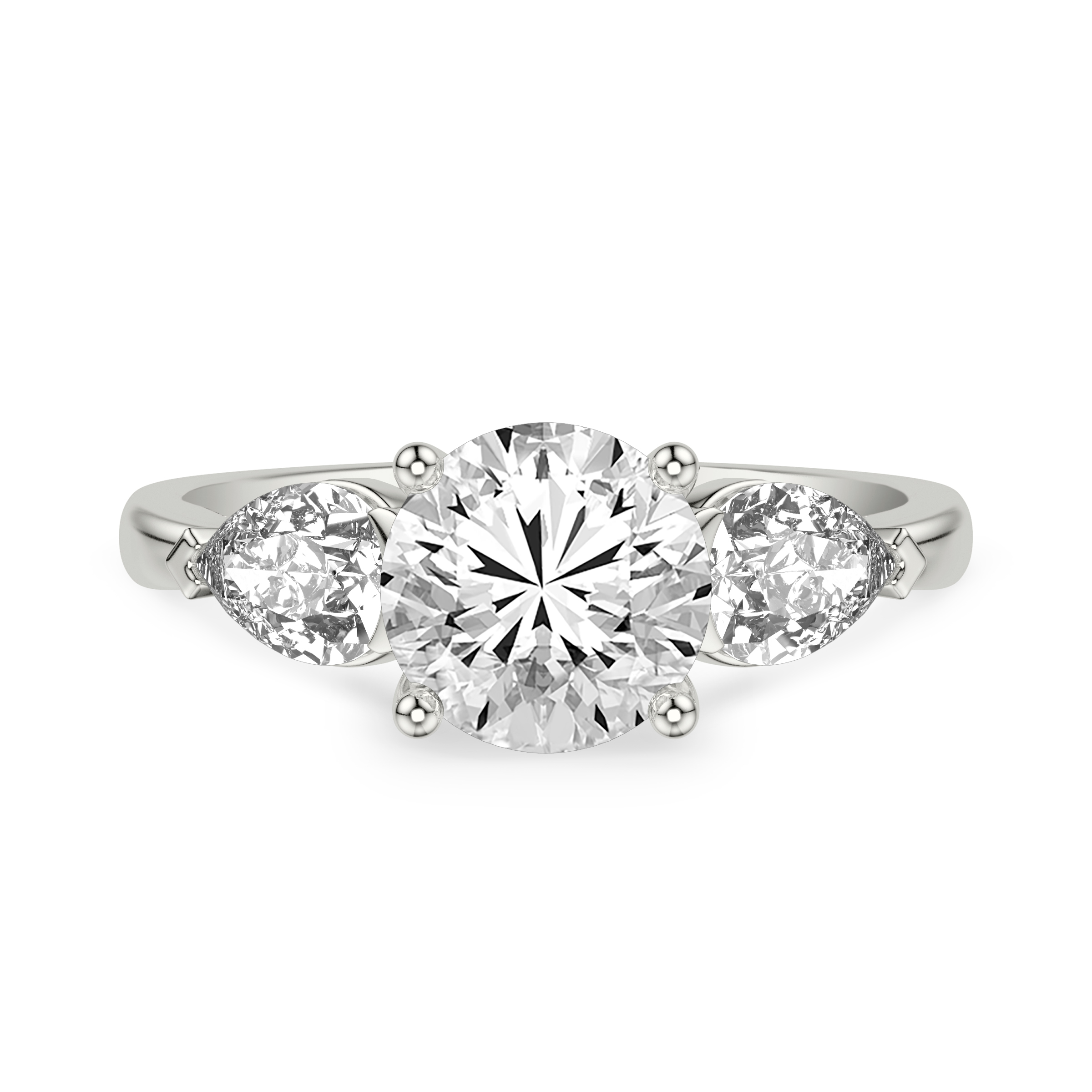 Jacie Three-Stone Lab Diamond Engagement Ring (1.00 ct. tw.)