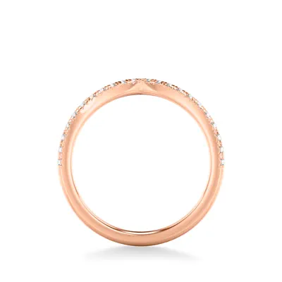 Julie Grand Pave Chevron Lab Wedding Band (.25 ct. tw.)