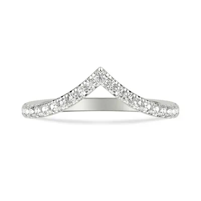 Julie Grand Pave Chevron Lab Wedding Band (.25 ct. tw.)