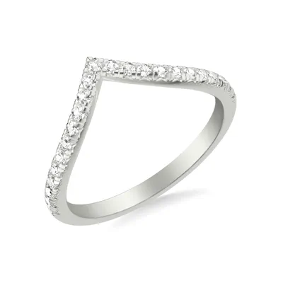 Julie Grand Pave Chevron Lab Wedding Band (.25 ct. tw.)