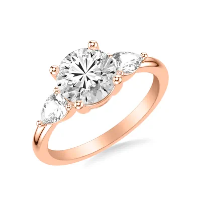 Julie Pear Three-Stone Diamond Engagement Ring (.50 ct. tw.)