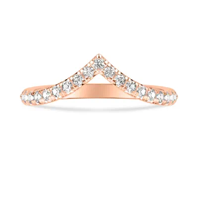 Julie Grand Pave Chevron Lab Wedding Band (.30 ct. tw.)