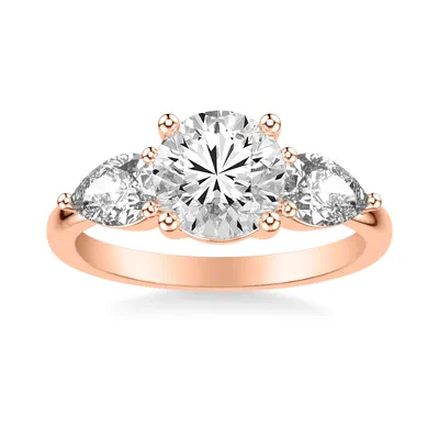 Julie Pear Three-Stone Diamond Engagement Ring (1 ct. tw.)