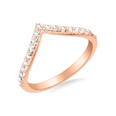 Julie Pavé Diamond Chevron Wedding Band (.30 ct. tw.)