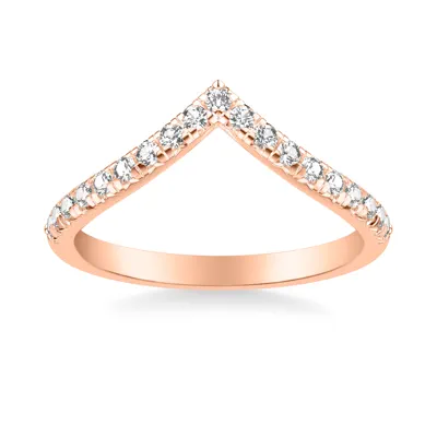 Julie Pavé Diamond Chevron Wedding Band (.30 ct. tw.)