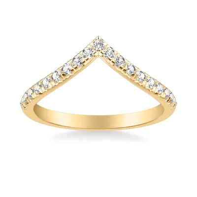 Julie Pavé Diamond Chevron Wedding Band (.30 ct. tw.)