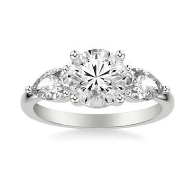 Julie Pear Three-Stone Diamond Engagement Ring (1 ct. tw.)