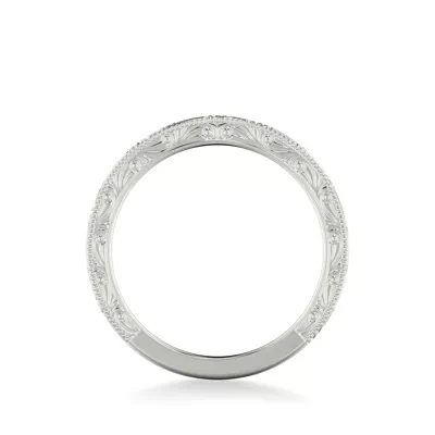 Islay Wide Hand-Engraved Band (2.5mm)