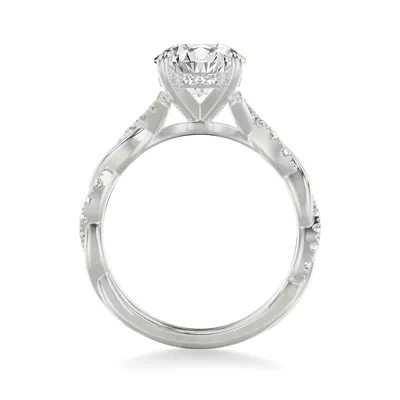 Kayleigh Grand Lab Diamond Twist Engagement Ring