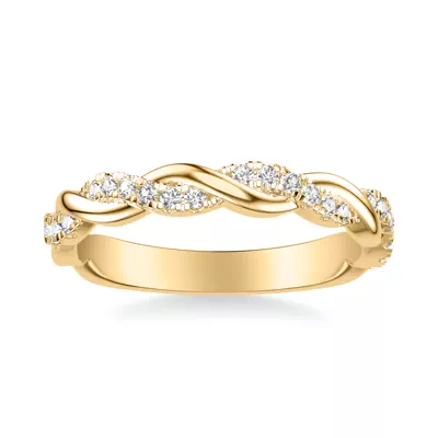 Kayleigh Grand Diamond Twist Band