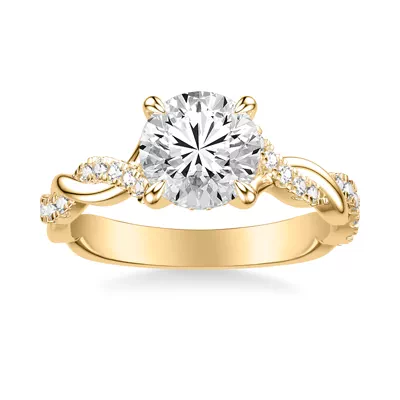 Kayleigh Grand Diamond Twist Engagement Ring