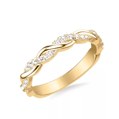 Kayleigh Grand Diamond Twist Band