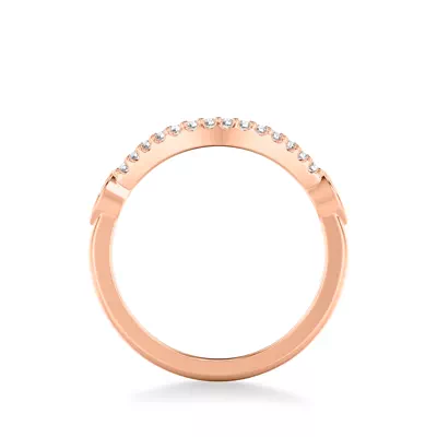 Dolly Diamond Wedding Band