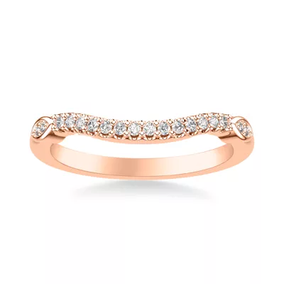 Dolly Diamond Wedding Band
