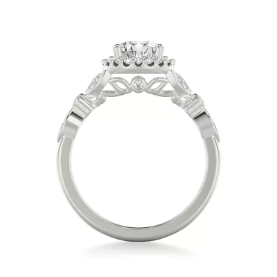 Dolly Halo Engagement Ring