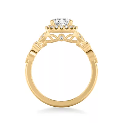Dolly Halo Engagement Ring
