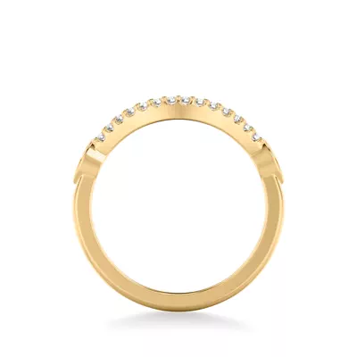 Dolly Diamond Wedding Band