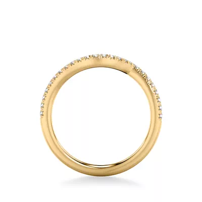 Nancy Pavé Diamond Chevron Band