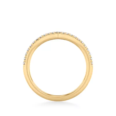 Mia Pavé Diamond Chevron Band