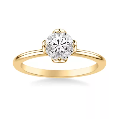 Hunter Diamond Accent Engagement Ring