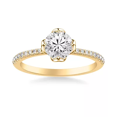 Imani Pave Engagement Ring