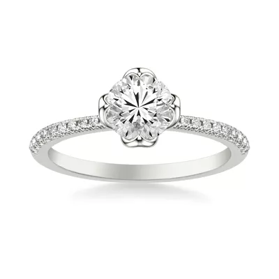 Imani Pave Engagement Ring