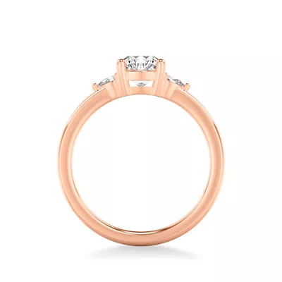 Julie Pear Shaped Lab Diamond Engagement Ring