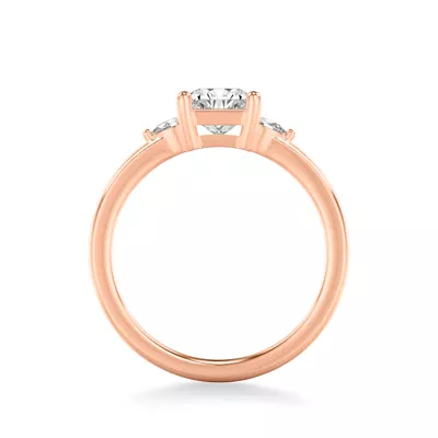 Julie Pear Shaped Lab Diamond Engagement Ring