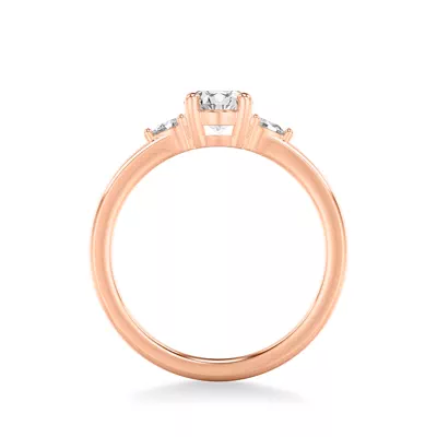 Julie Pear Shaped Lab Diamond Engagement Ring