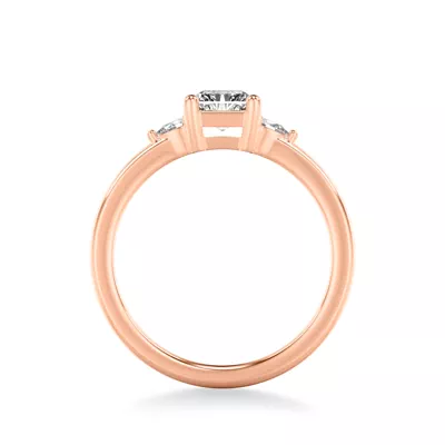 Julie Pear Shaped Lab Diamond Engagement Ring