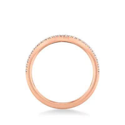 Julie Pavé Diamond Chevron Band