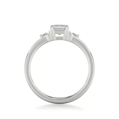 Julie Pear Shaped Lab Diamond Engagement Ring