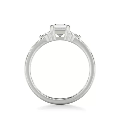 Julie Pear Shaped Lab Diamond Engagement Ring