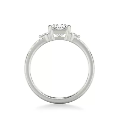 Julie Pear Shaped Lab Diamond Engagement Ring
