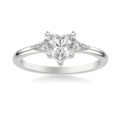 Julie Pear Shaped Lab Diamond Engagement Ring