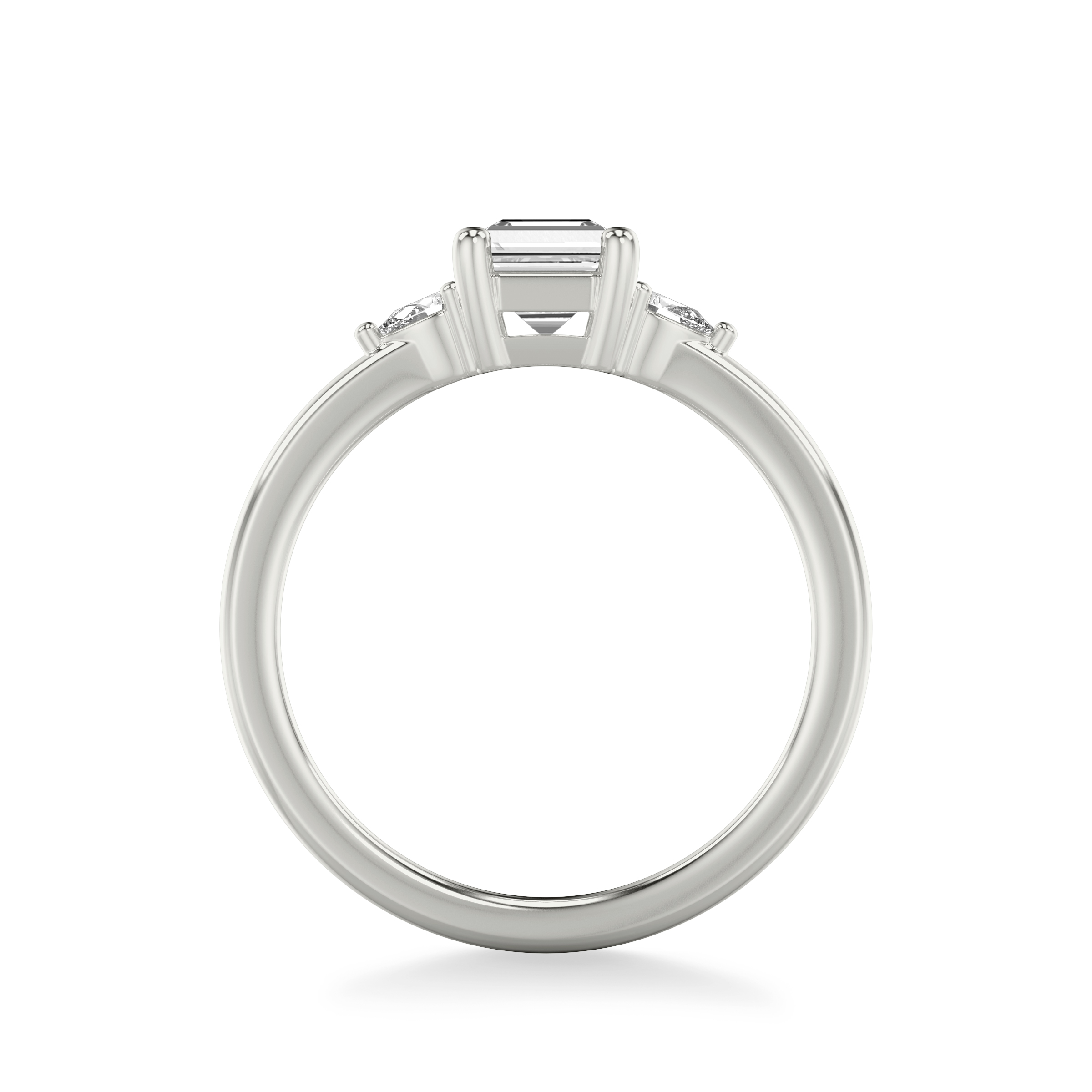 Julie Pear Shaped Lab Diamond Engagement Ring