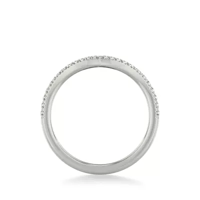 Julie Pavé Lab Diamond Chevron Band