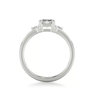 Julie Pear Shaped Lab Diamond Engagement Ring